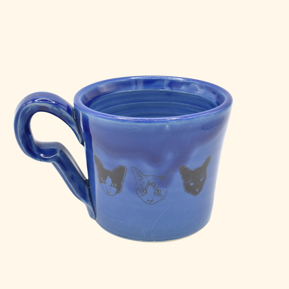 PREORDER WTF mug in cobalt (preview)