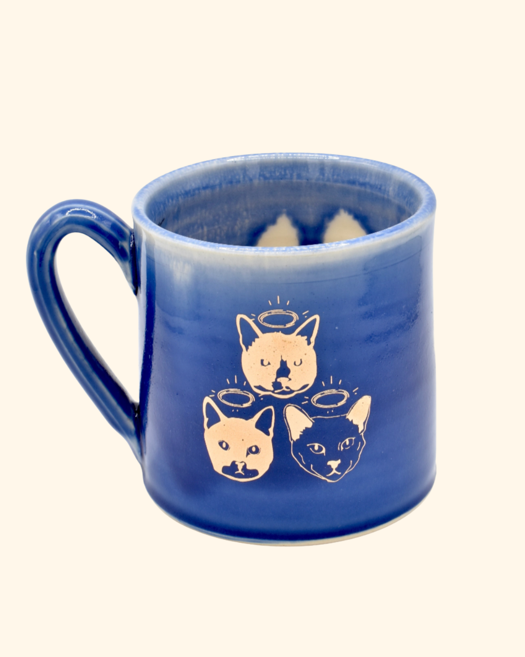 Cobalt Blue WTF mug