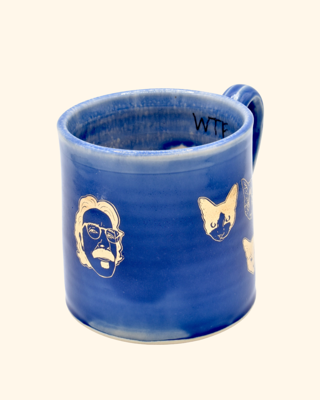Double pack: Iron Blue/Cobalt Blue WTF mugs