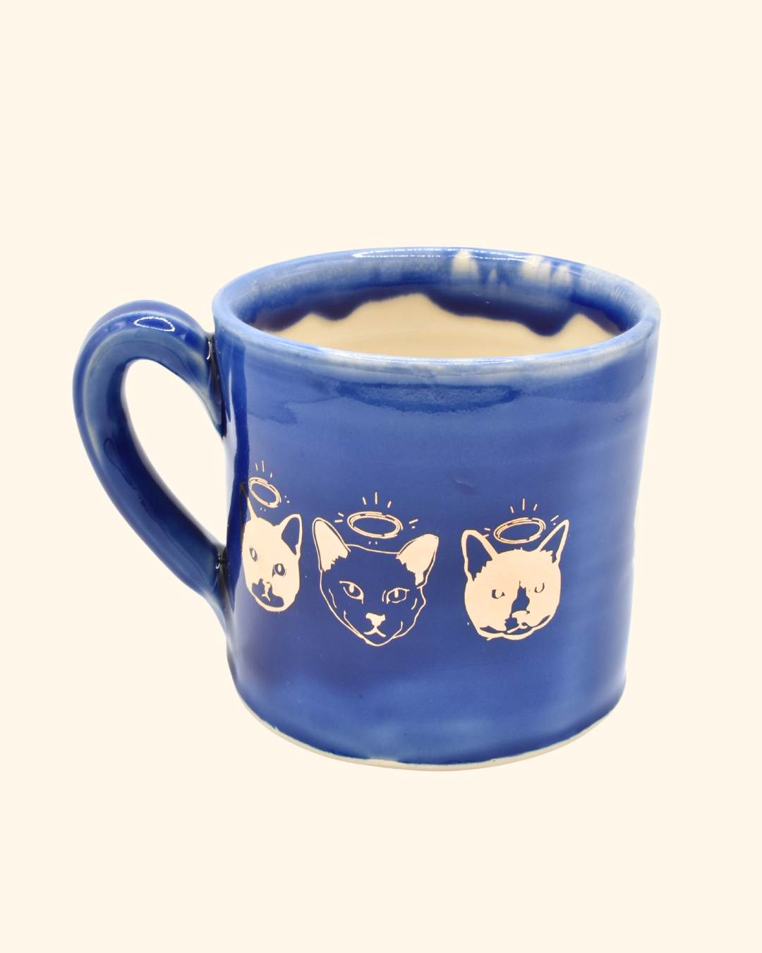 FINAL WTF mug in cobalt